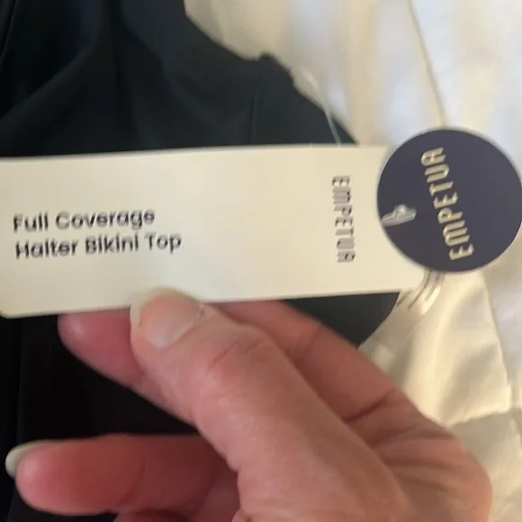 NWT Black Halter Bikini Set - Picture 4 of 10